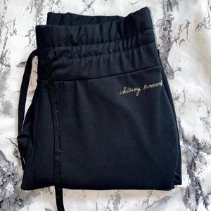 Gymshark x Whitney Simmons 2 Black Joggers